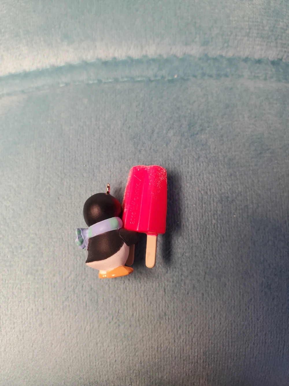 Hallmark Keepsake 2016 Petite Penguins #1 A Tasty Treat Mini Ornament QXM8561